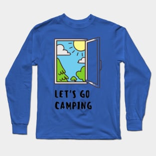 Camping Long Sleeve T-Shirt